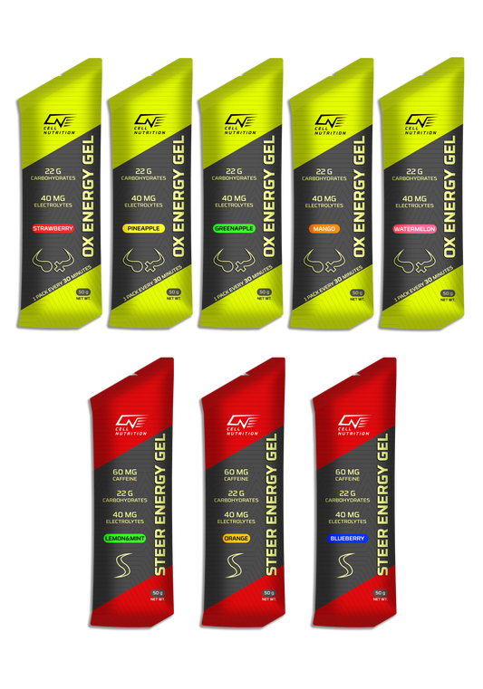 Energy Gel Bundle (8 PACK)