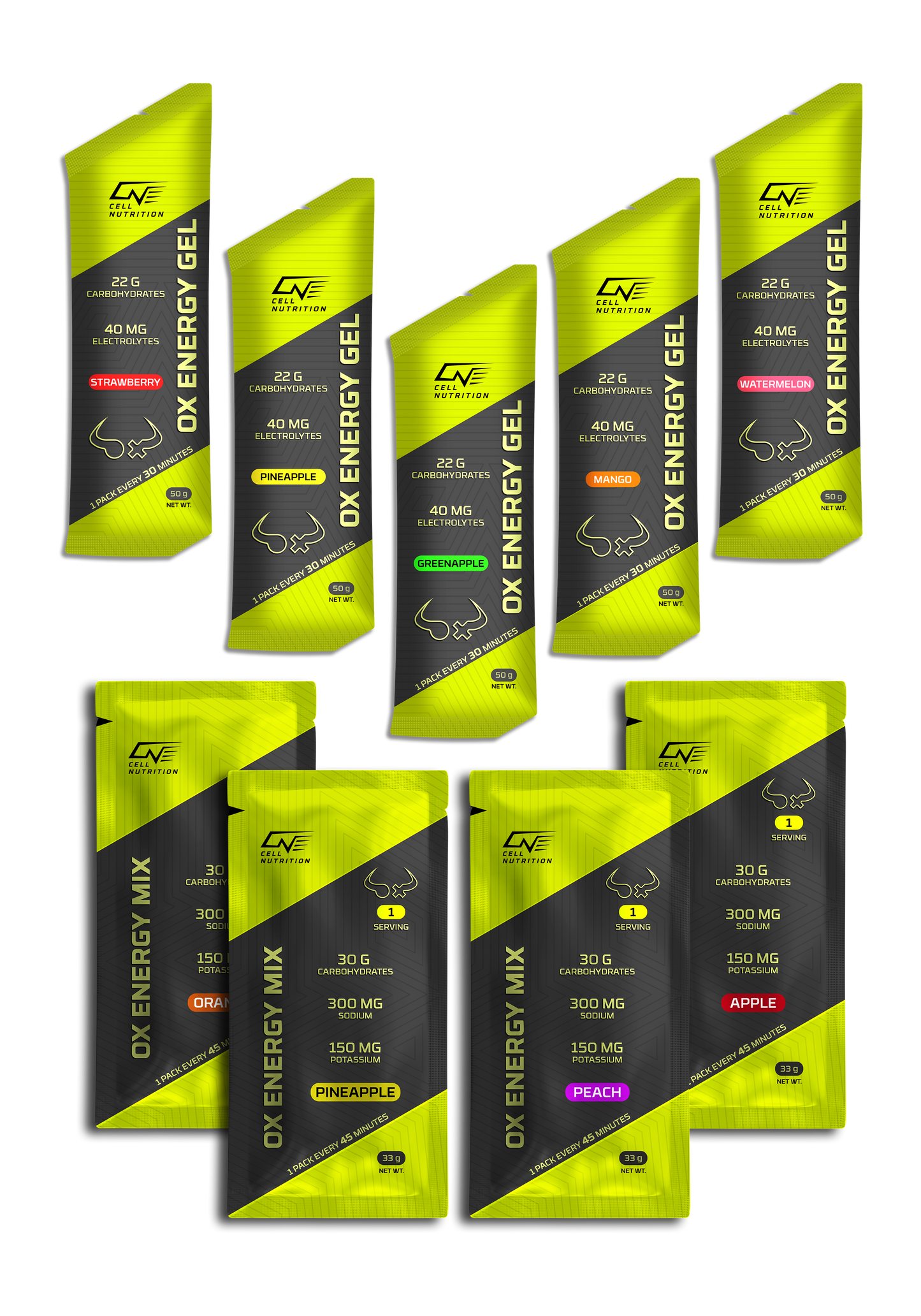 OX Bundle (5+4) Gel & Mix