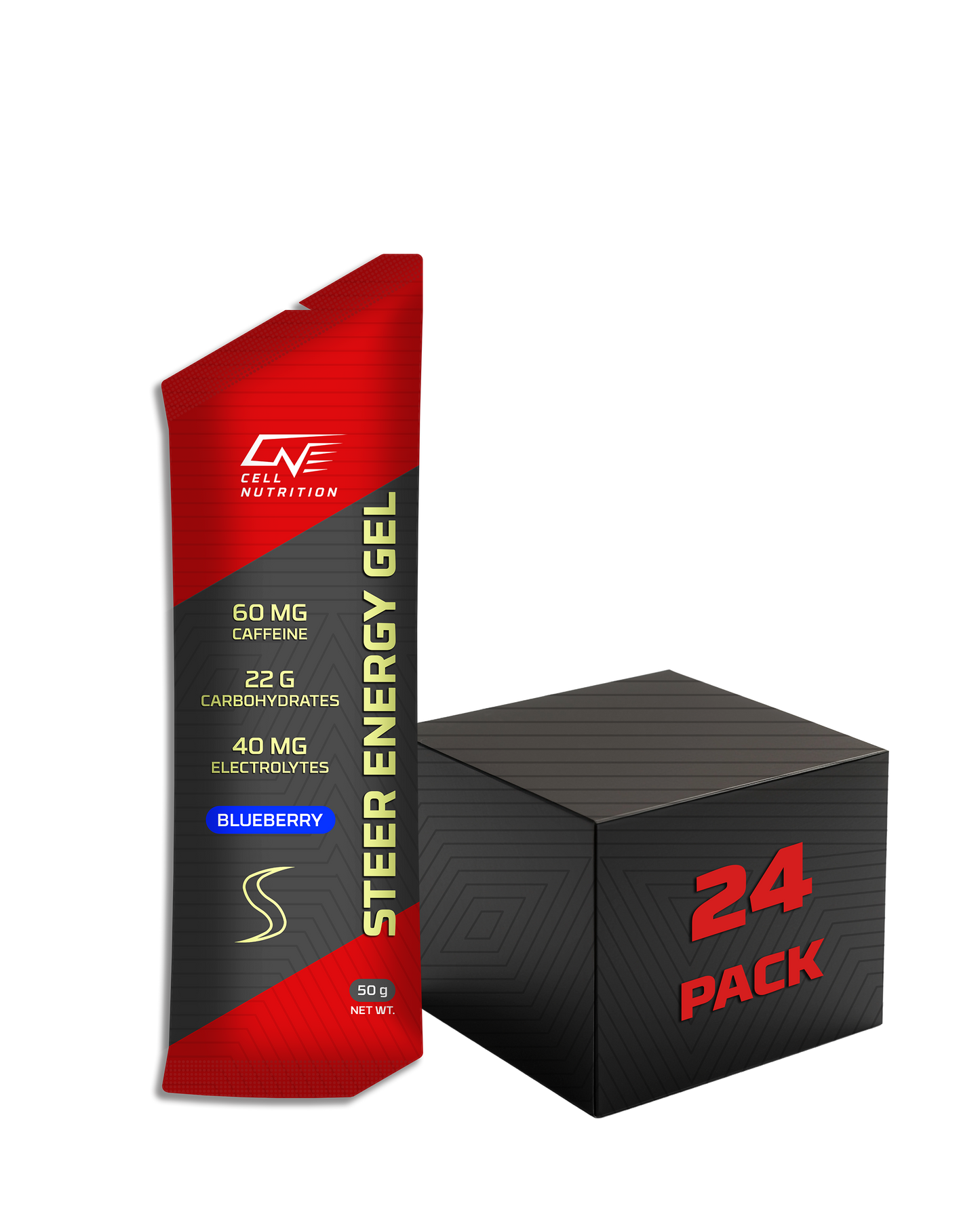 STEER Energy Gel (24 PACK) Mixed Box