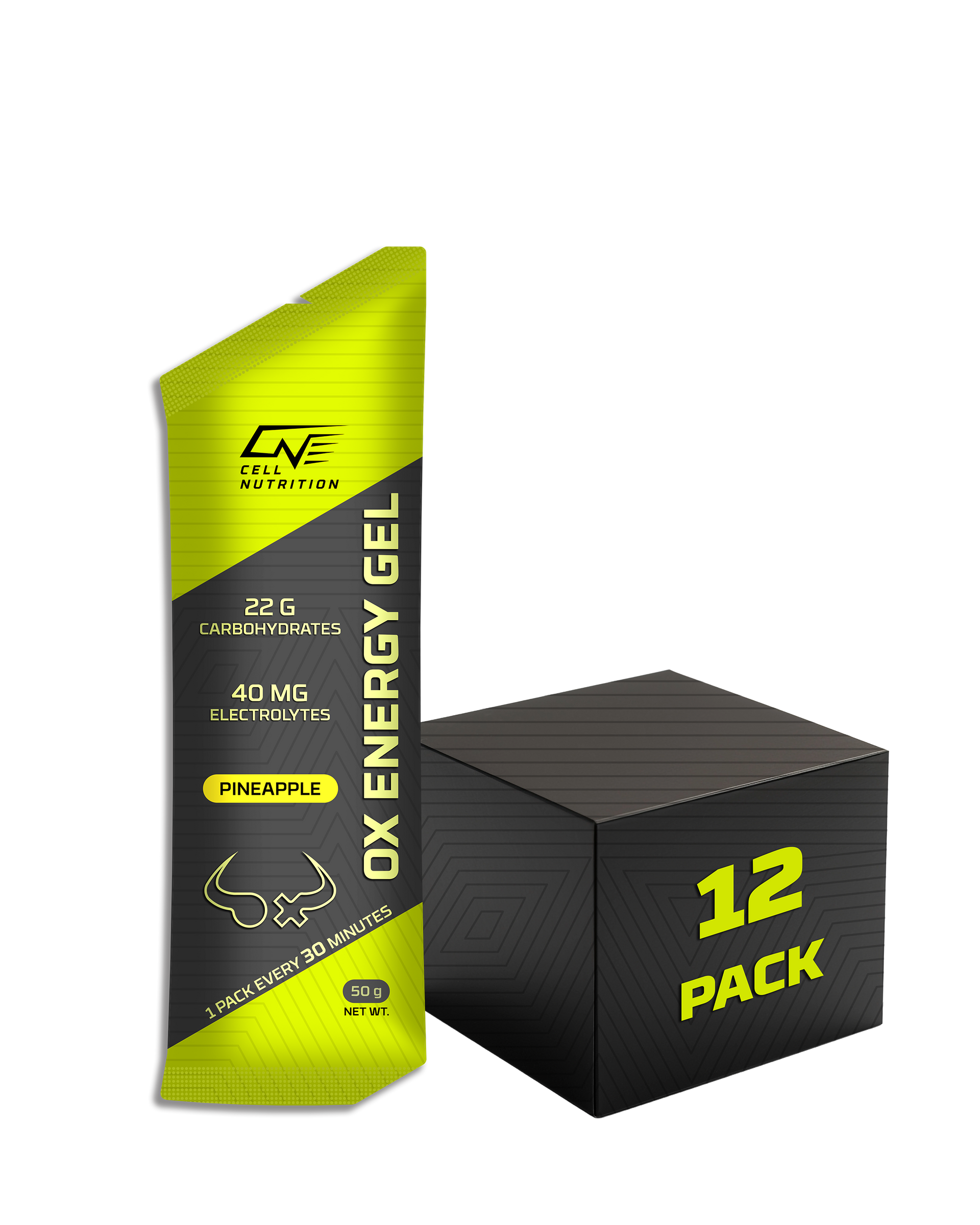 OX Energy Gel (12 PACK) Mixed Box – Cell Nutrition